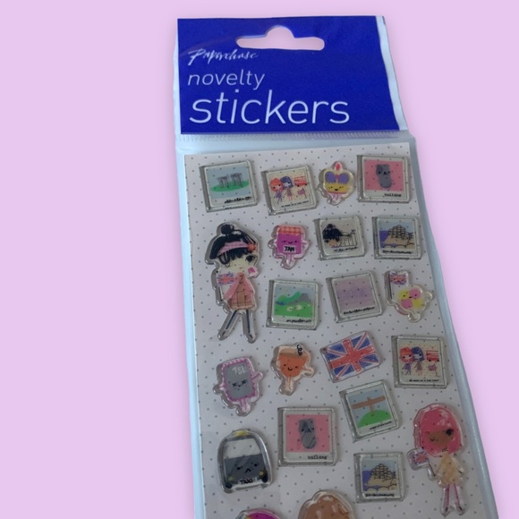 UK/London Novelty 3D Stickers Sheet - Stationery, Journals, Scrapbooking, Crafts - Picture 3 of 6